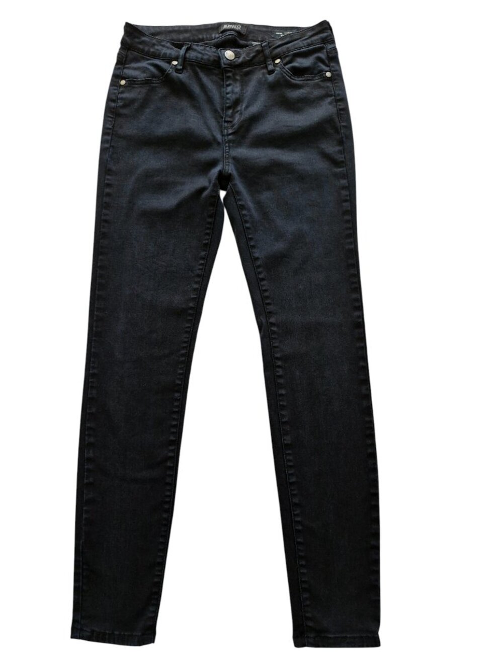 Buffalo David Bitton Royal Midrise Stretch Skinny Jet Black Soft & Stretchy 6/28